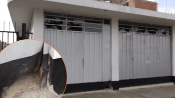 Un explosivo detonado en una