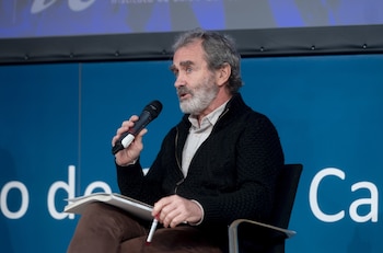 Imagen de archivo: El director del Centro de Coordinación de Alertas y Emergencias Sanitarias del Ministerio de Sanidad (CCAES), Fernando Simón, mantiene un diálogo en el evento por el quinto aniversario de la pandemia. (Alberto Ortega / Europa Press)