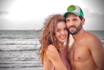 Nataly Umaña y Alejandro Estrada