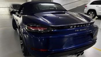 Un Porsche fue uno de