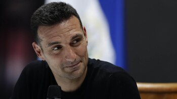 Lionel Scaloni viajó a El