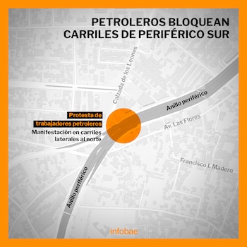La circulación en Periférico Sur