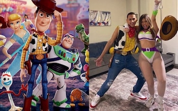 Disfraz de Toy Story. (Foto:Composición)