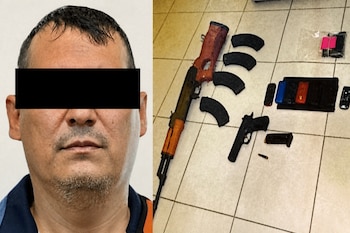 Noel Salgueiro Nevárez, alias “El Flaco Salgueiro”, fue detenido por primera vez en Chihuahua en octubre de 2011 y posteriormente extraditado a Estados Unidos. (Crédito: FGR)