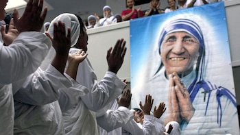 La Madre Teresa recibió el