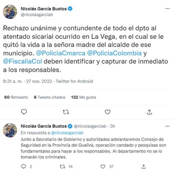 Gobernador de Cundinamarca, Nicolás García