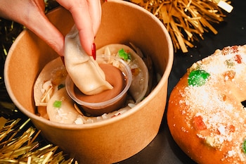 Gyozas de roscón de Reyes