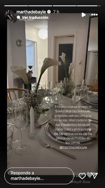 Martha Debayle no ha emitido declaraciones oficiales al respecto. Su última actividad en redes sociales se centró en mensajes relacionados con las festividades y proyectos personales.