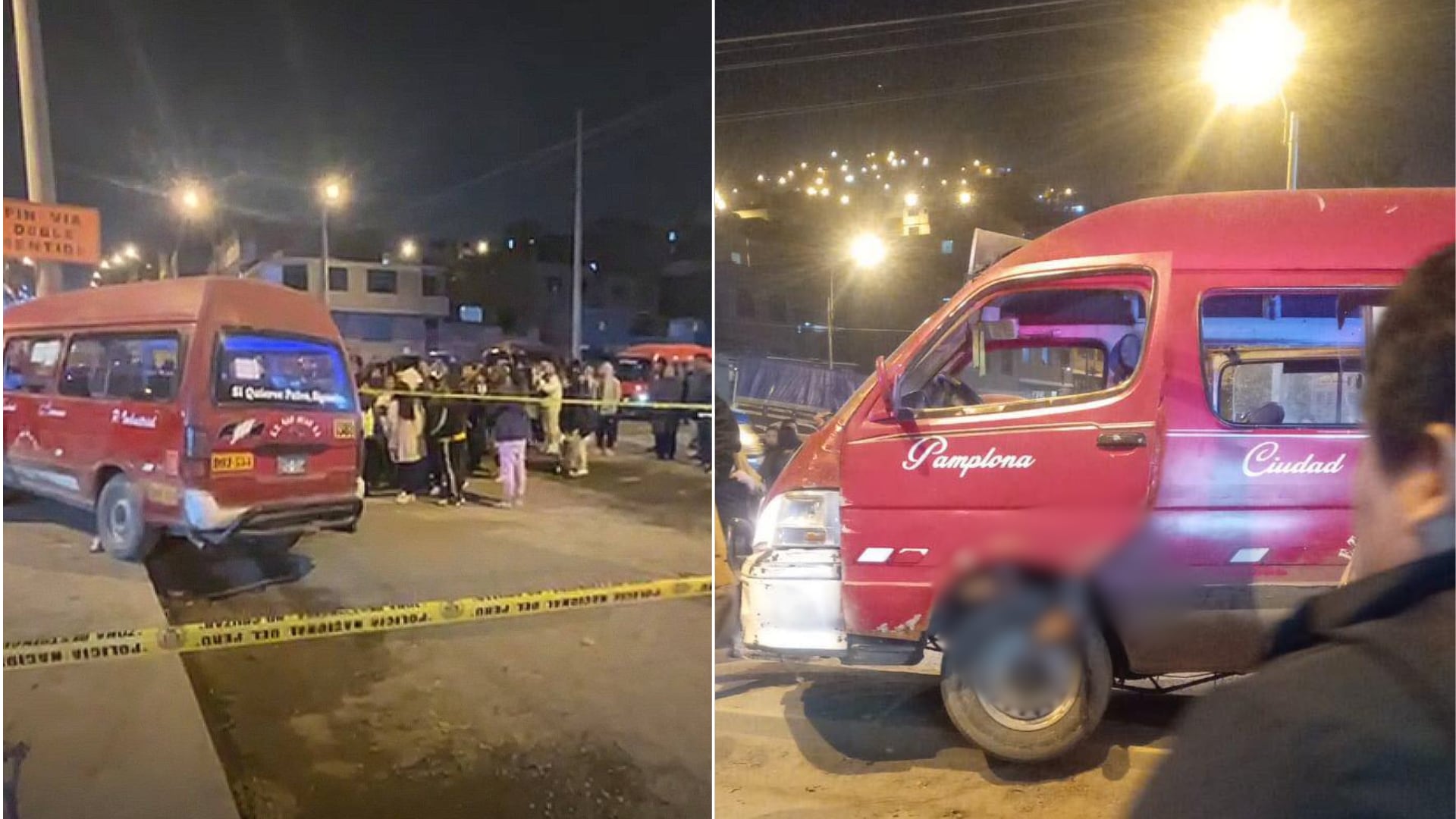 Un chofer de la combi “Los Rojitos” fue asesinado a balazos en Villa El Salvador mientras realizaba su recorrido. Foto: Composición Infobae Perú