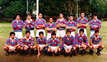 Christian Sancho (tercero de hilera