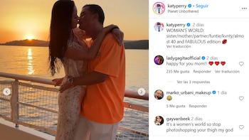 La cantante publicó imágenes de