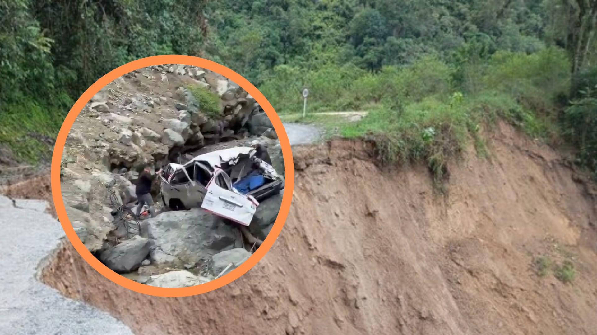 Tragedia en Salgar: buseta cayó al río Barroso y dejó cuatro muertos