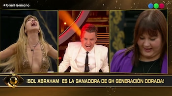 Sol Abraham, campeona de Gran Hermano: Generación Dorada: así fue el momento de su consagración frente a Yipio