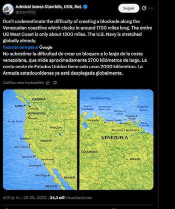 El almirante retirado de la