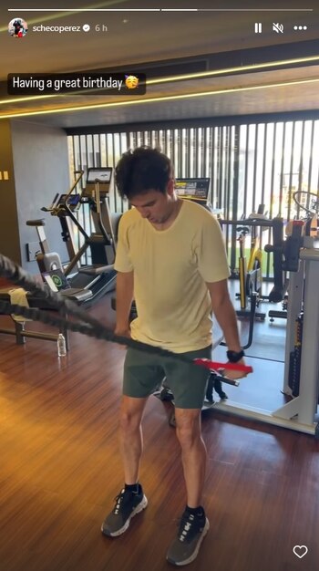 Checo Pérez pasó su cumpleaños