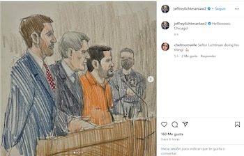 Joaquín Guzmán López compareció por