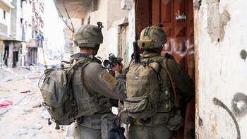 Operativo de las tropas israelíes