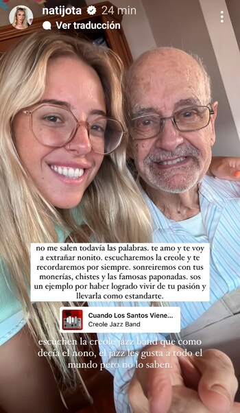 La publicación de Nati Jota
