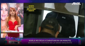 Karla Tarazona no deja solo