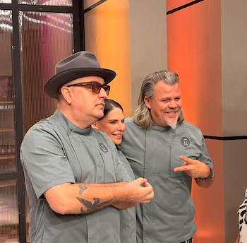 Los chefs que juzgarán los platillos en MasterChef 24/7 (Ignacio Izquierdo)