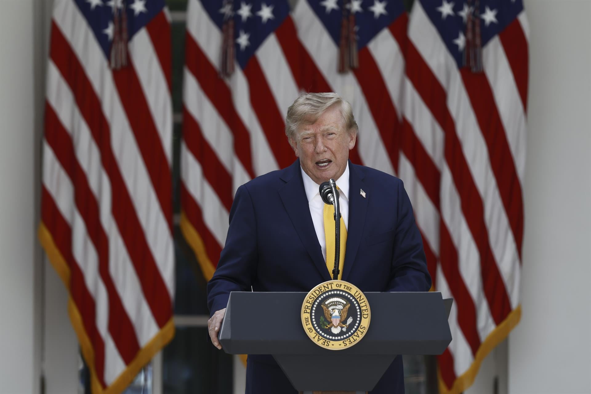 El presidente estadounidense Donald Trump (Europa Press/Archivo)
