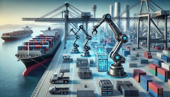 En los puertos automatizados, las