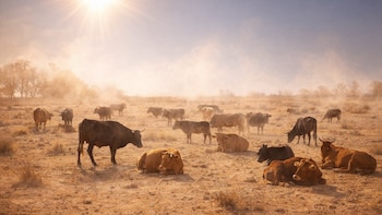 Las olas de calor elevan hasta 15% el costo de producción de ganado en El Salvador
