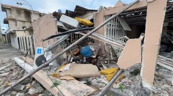 La explosión sucedió en dos