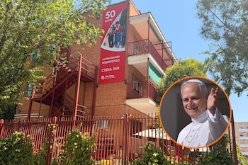El Centro de Información y Acogida 24 Horas de Cáritas que visitará el papa León XIV. (CEDIA)