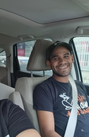 Wilfredo Lemuel Medina Zelaya, de 36 años, viajó a Rusia bajo la promesa de un empleo en fabricación de arpones de pesca para pagar el tratamiento médico de su hija (Cortesía).
