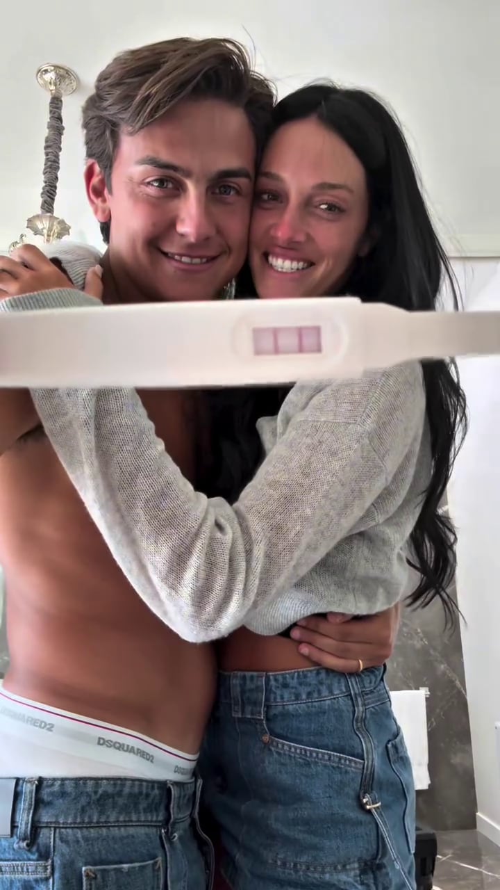 Oriana Sabatini, Paulo Dybala y el emotivo momento que compartieron en su cuenta de Instagram