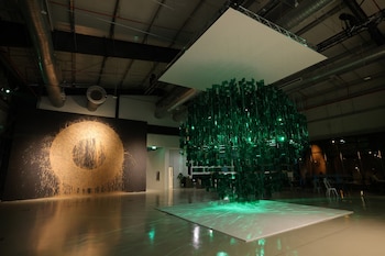 La "Grand Sphere" en el SIMOCA, en el marco de Bienalsur
