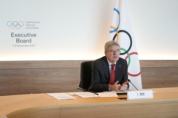 International Olympic Committee President Thomas