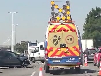 Trágico choque en Acceso Oeste: