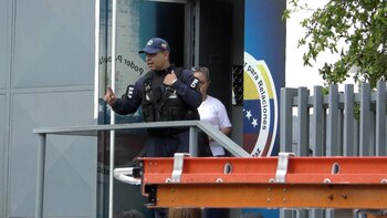 Policía venezolana.