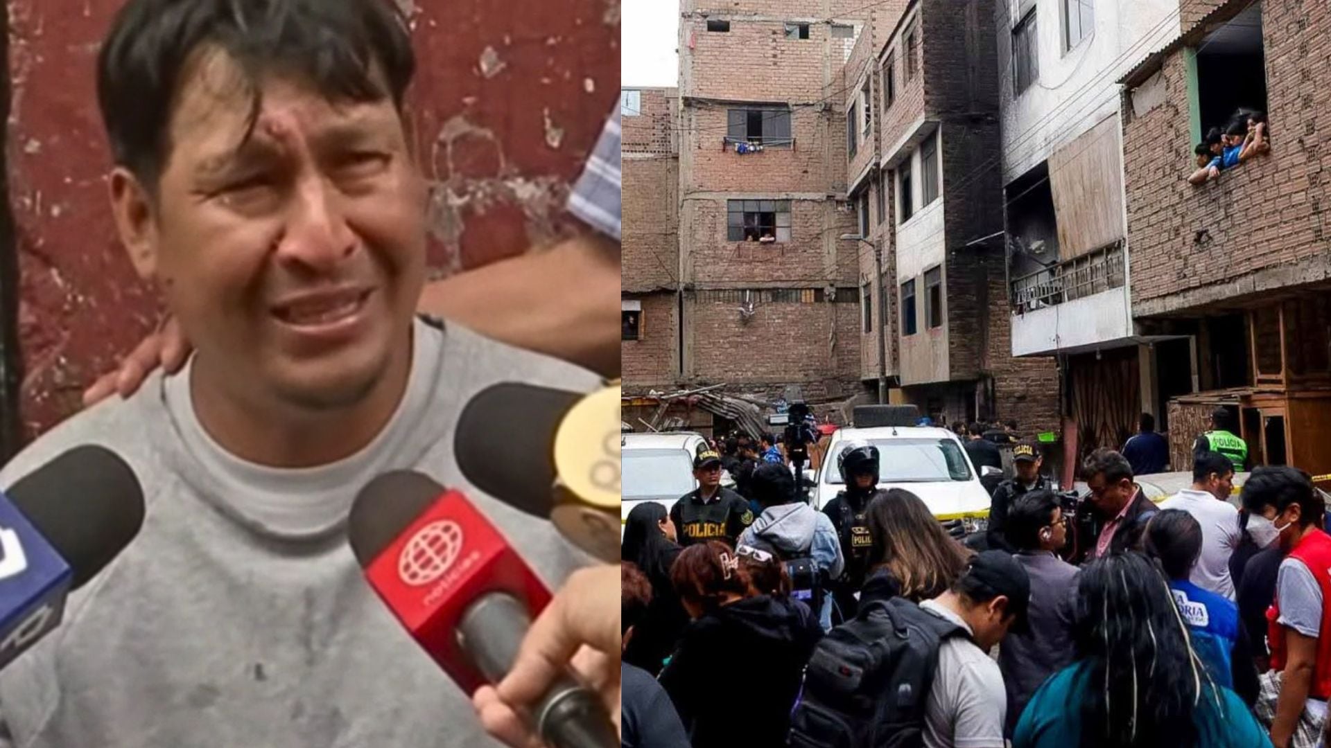 “Perdí a mis hijos y a mi esposa”: padre pide ayuda para comprar 10 ataúdes tras incendio en La Victoria