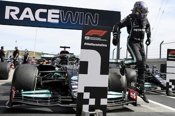 Lewis Hamilton ganó las últimas