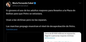 Este fue el fuerte mensaje