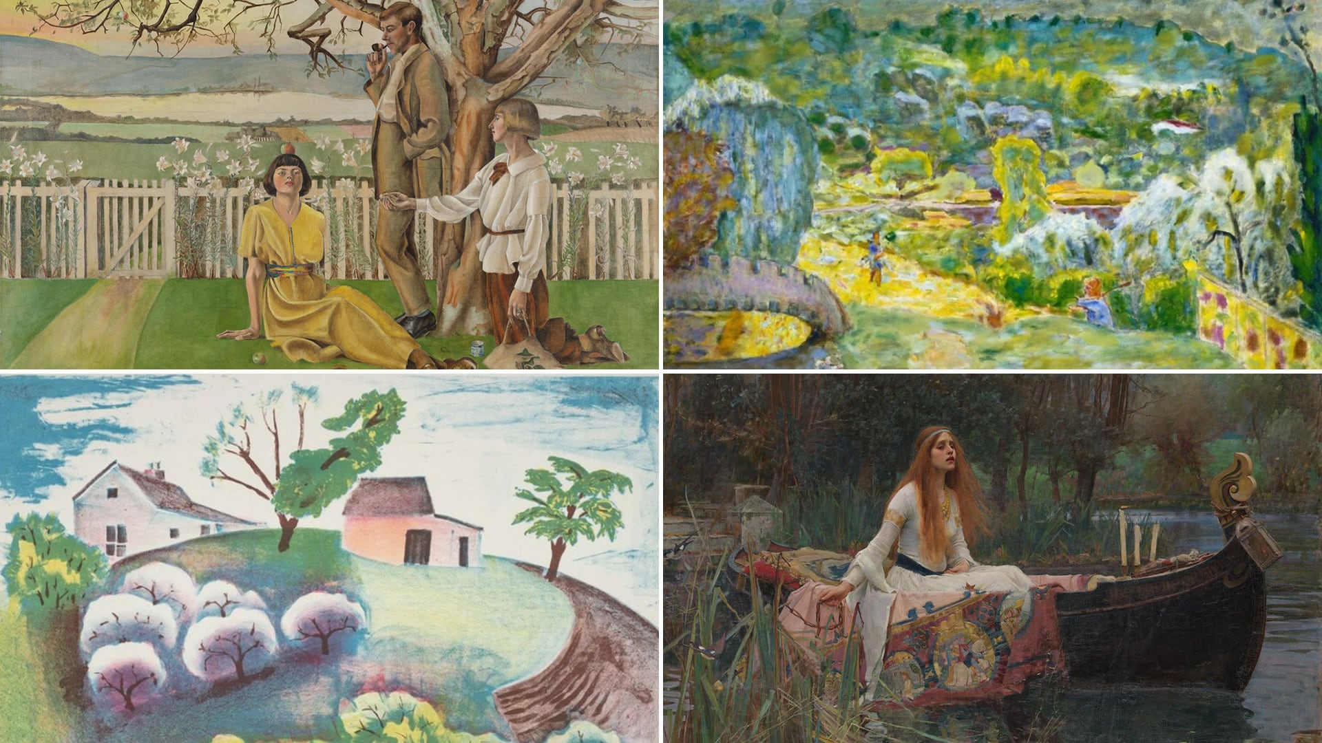 Las estaciones en el arte ordenan la escena, miden el paso del tiempo y convierten al paisaje en una forma de narrar