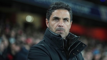 El técnico del Arsenal Mikel