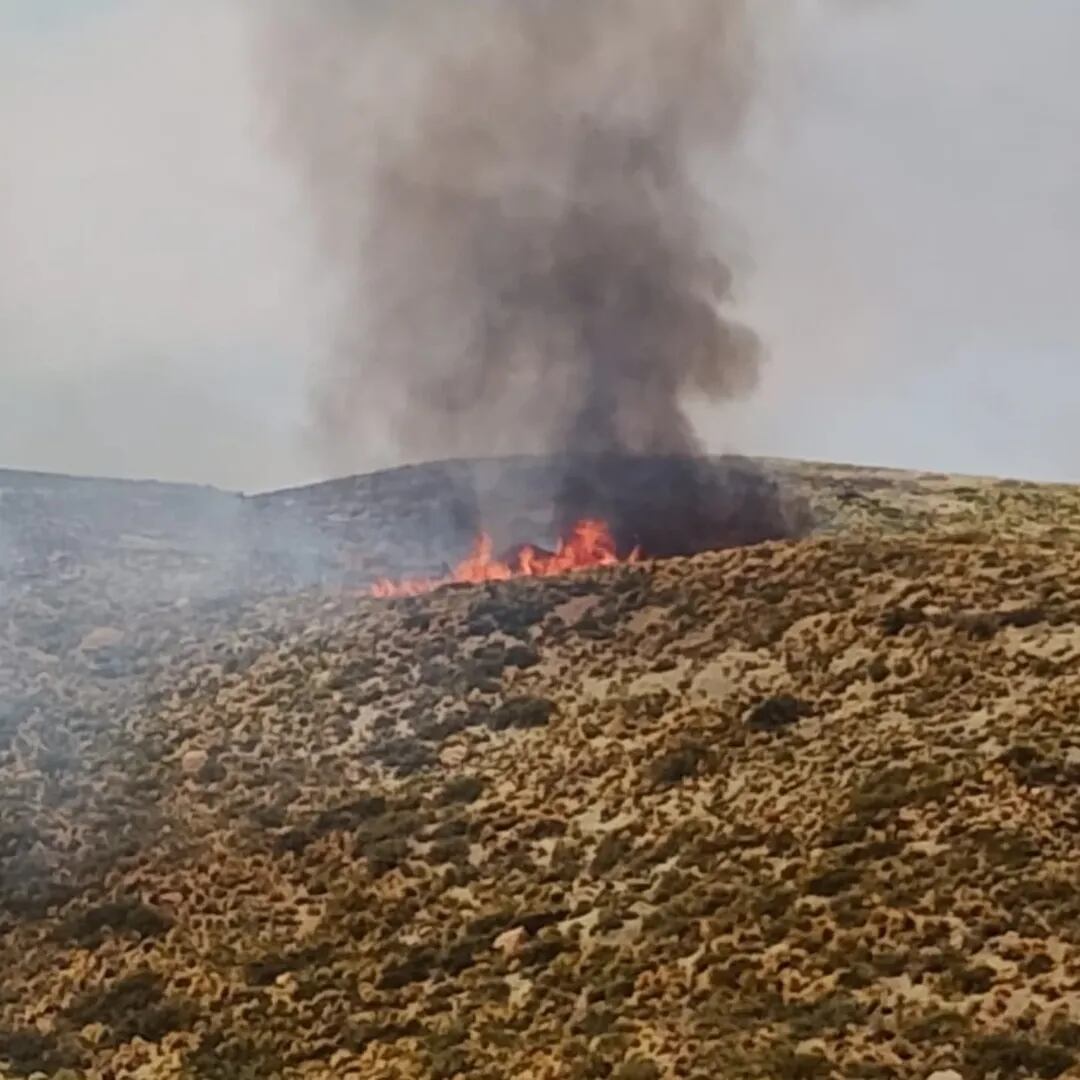 Las tareas nocturnas de brigadistas en Cerro Caicayén permitieron controlar el fuego en un área de 600 hectáreas en El Cholar