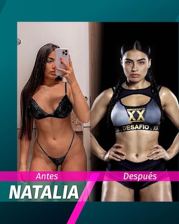 Natalia del ‘Desafío XX’ se