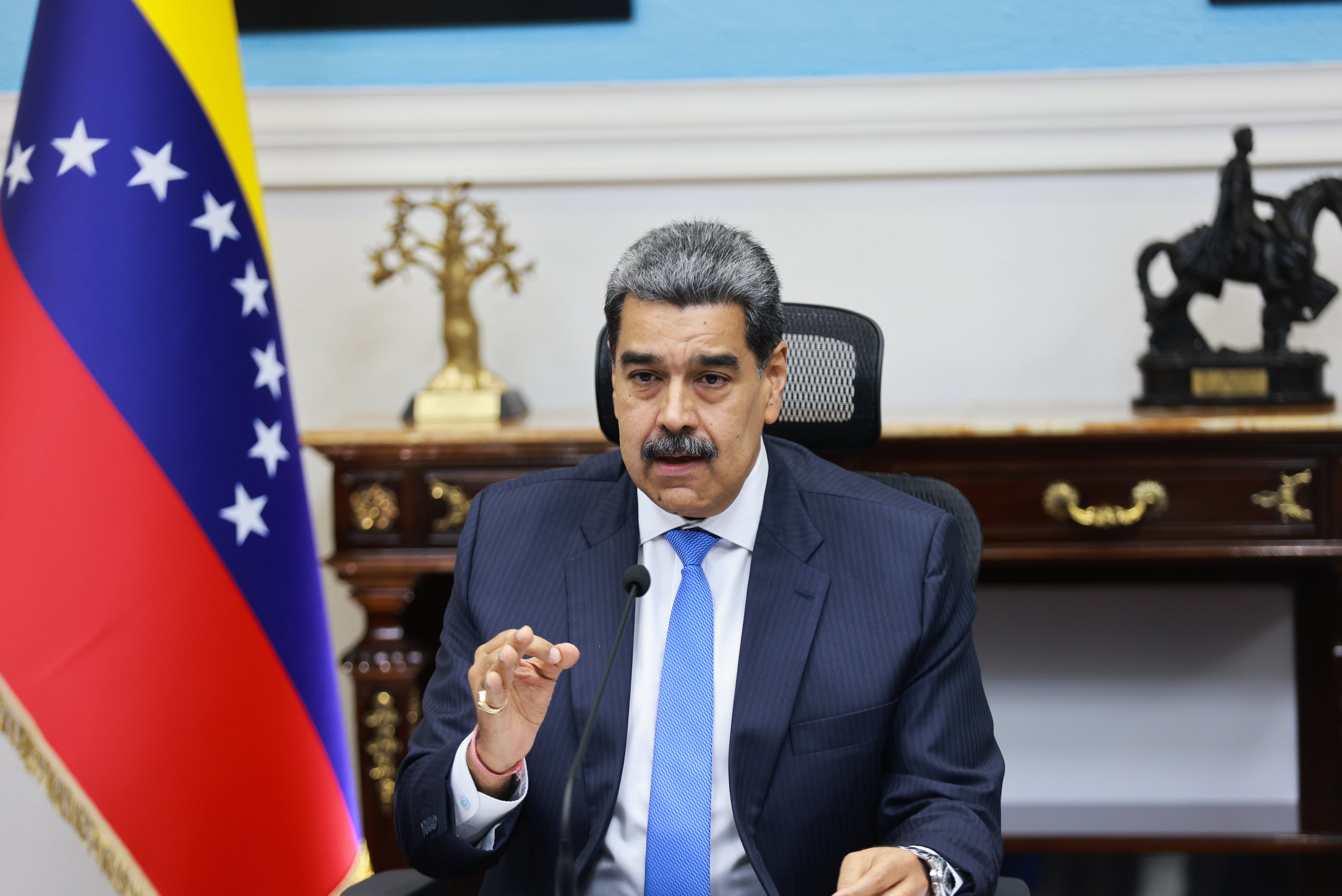 El expresidente de Venezuela, Nicolás Maduro (EFE/ Marcelo Garcia / Palacio de Miraflores/Archivo)