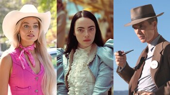 Las películas "Barbie", "Oppenheimer" y