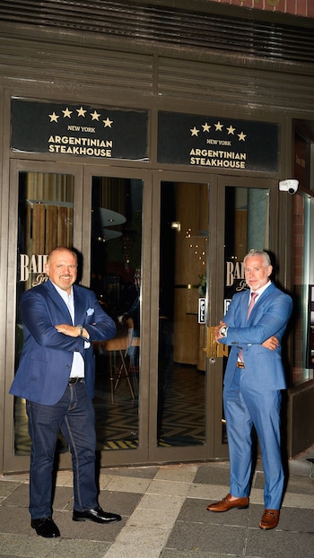 Baires Grill, conocido por sus