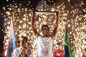 Campeón. Tomás Etcheverry levantó el