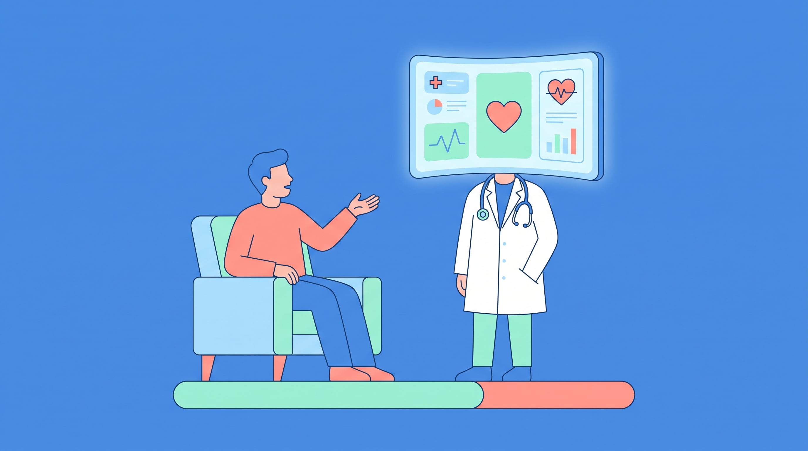La inteligencia artificial se integró a la vida cotidiana y se volvió una referencia habitual para buscar información de salud (Imagen Ilustrativa Infobae)