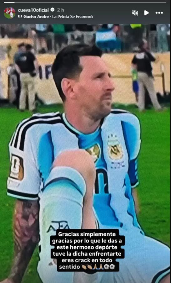 Christian Cueva y Carlos Zambrano dedicaron mensajes de reconocimiento a Lionel Messi tras la final del Mundial 2026. Ambos destacaron su legado en el fútbol pese a la derrota de Argentina. (Instagram)
