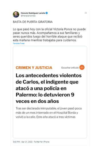 "Basta de puerta giratoria", el