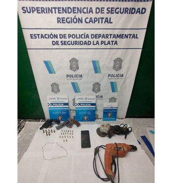 Los elementos incautados